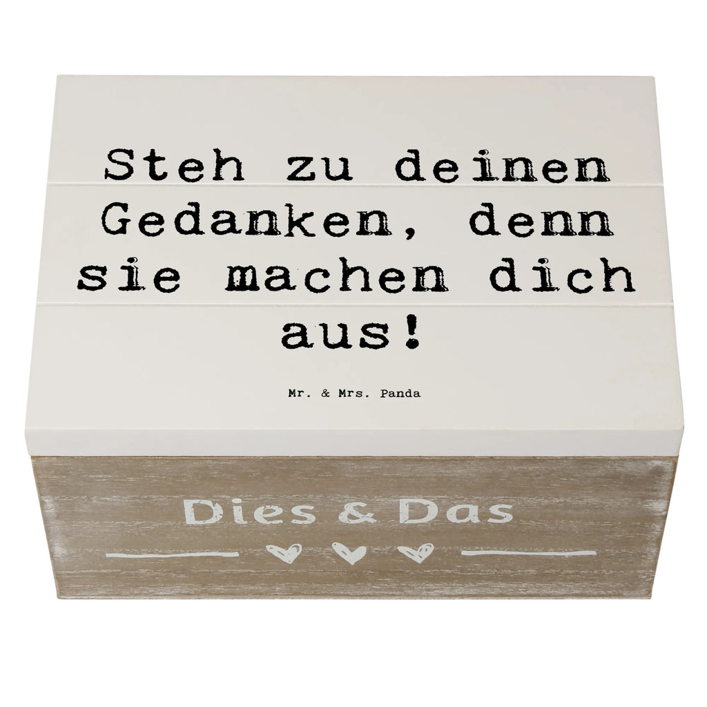 Holzkiste Spruch Mutig zu seinen Meinungen stehen Geschenkbox, Truhe, Geschenkdose, Dekokiste, Erinnerungsbox, Aufbewahrungsbox, XXL, Holzkiste, Erinnerungskiste, Kiste, Schatzkiste, Schatulle