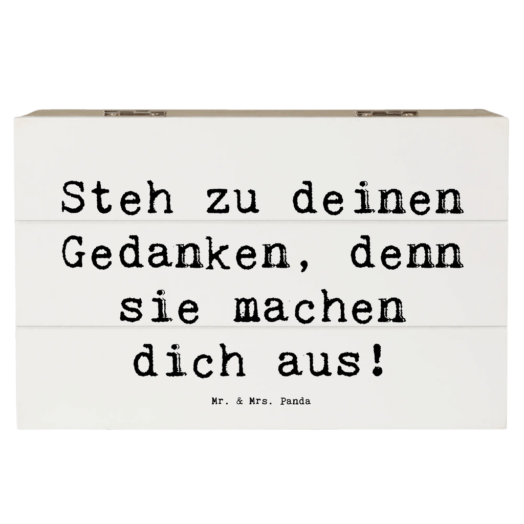 Holzkiste Spruch Mutig zu seinen Meinungen stehen Geschenkbox, Truhe, Geschenkdose, Dekokiste, Erinnerungsbox, Aufbewahrungsbox, XXL, Holzkiste, Erinnerungskiste, Kiste, Schatzkiste, Schatulle