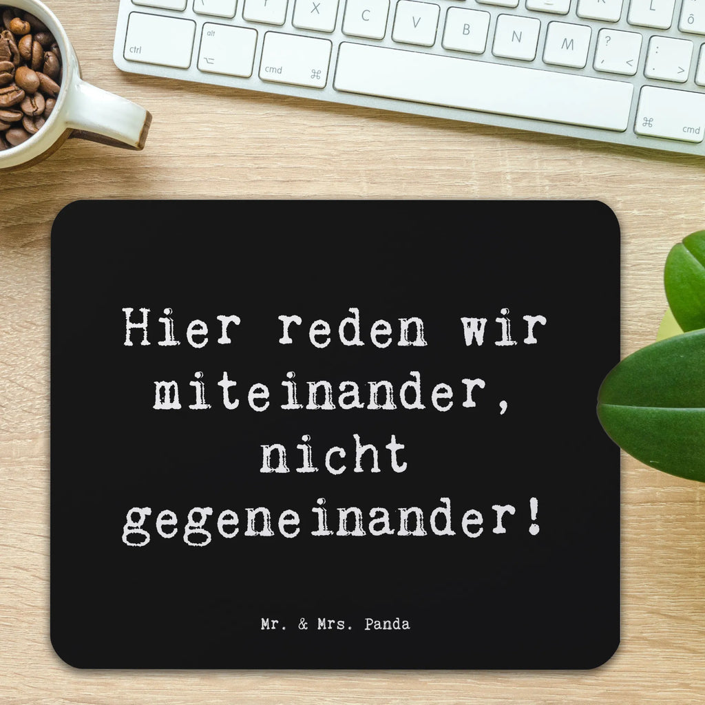 Mauspad Spruch Konflikte friedlich lösen Mauspad, Mauspad Büro, Designer Mauspad, Arbeitszimmer, Einzigartiges Mauspad, Computer zubehör, Mousepad, Mausunterlage, Büroausstattung, PC Zubehör