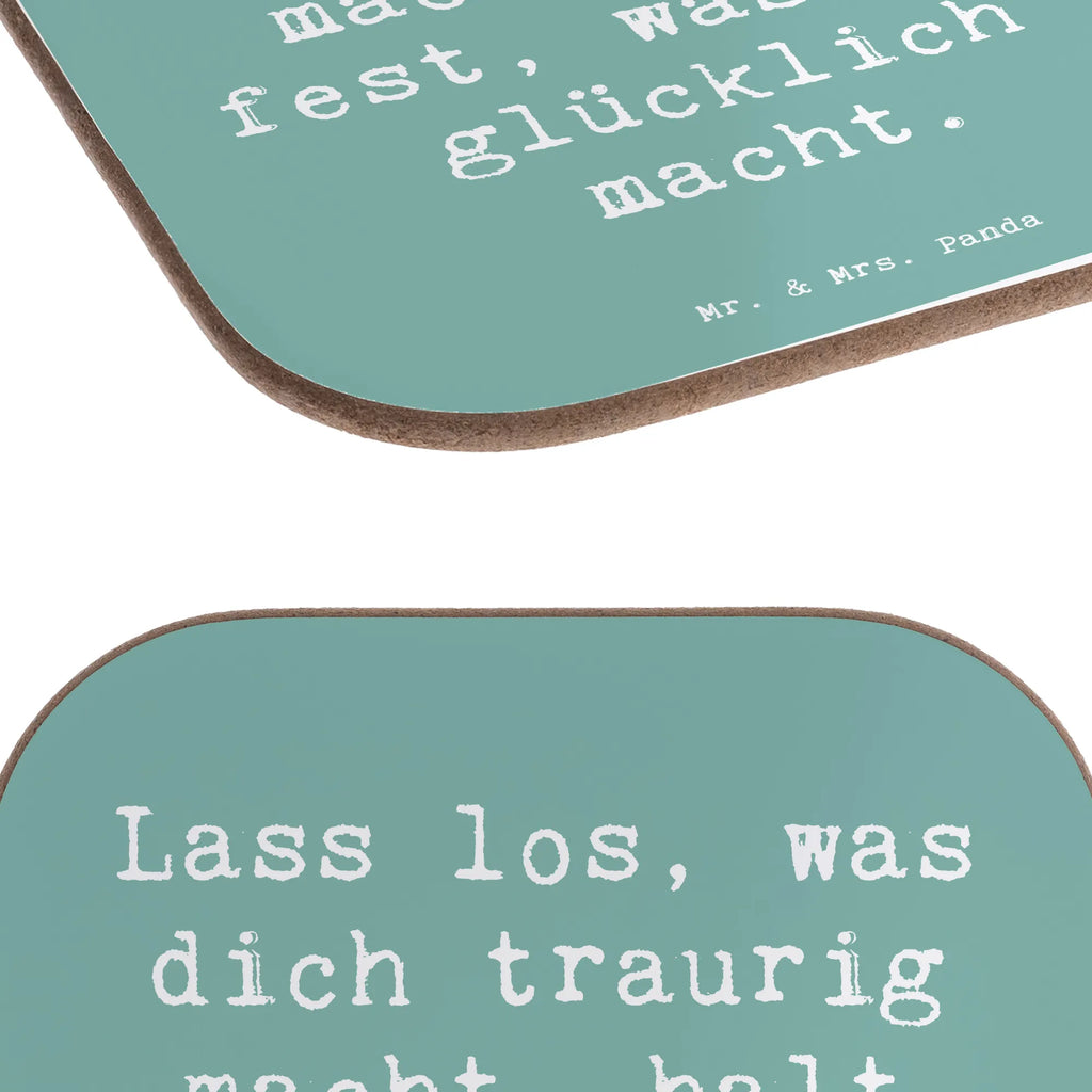 Square coaster Saying Lass los, was dich traurig macht, halt fest, was dich glücklich macht. Holzuntersetzer, Glasuntersetzer, Untersetzer Design, Untersetzer aus Holz, Bierdeckel, Korkuntersetzer, Untersetzer Gläser, Untersetzer für Gläser, Untersetzer, Getränkeuntersetzer, Tassen Untersetzer, Untersetzer Holz