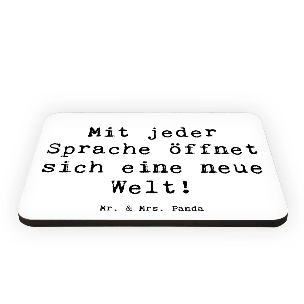 Magnet Spruch Sprachen lernen Kühlschrank Dekoration, Motivmagnete, Souvenir Magnet, Notiz Magnet, Dekomagnet, Whiteboard Magnet, Pinnwandmagnet, Kühlschrankmagnet