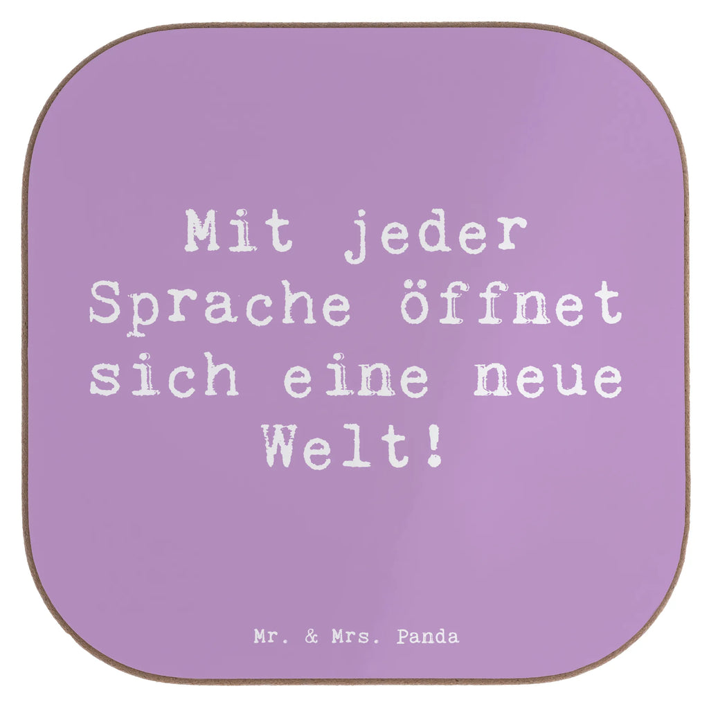 Square coaster Saying Mit jeder Sprache öffnet sich eine neue Welt! Glasuntersetzer, Untersetzer, Untersetzer Holz, Untersetzer Gläser, Bierdeckel, Holzuntersetzer, Untersetzer für Gläser, Korkuntersetzer, Tassen Untersetzer, Getränkeuntersetzer, Untersetzer Design, Untersetzer aus Holz