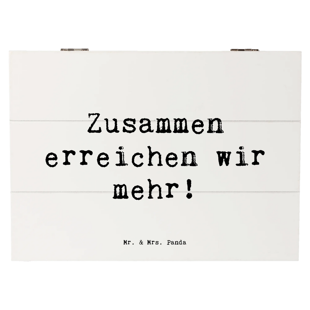Holzkiste Spruch Im Team zusammenarbeiten Holzkiste, Geschenkdose, Erinnerungsbox, Aufbewahrungsbox, Schatulle, Kiste, Dekokiste, Truhe, Schatzkiste, XXL, Erinnerungskiste, Geschenkbox