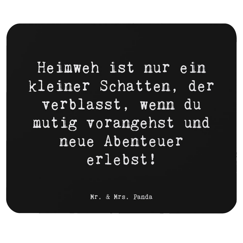 Mauspad Spruch Heimweh überwinden Abenteuer erleben Mausunterlage, Designer Mauspad, Computer zubehör, Arbeitszimmer, Mousepad, Mauspad Büro, Büroausstattung, Mauspad, Einzigartiges Mauspad, PC Zubehör
