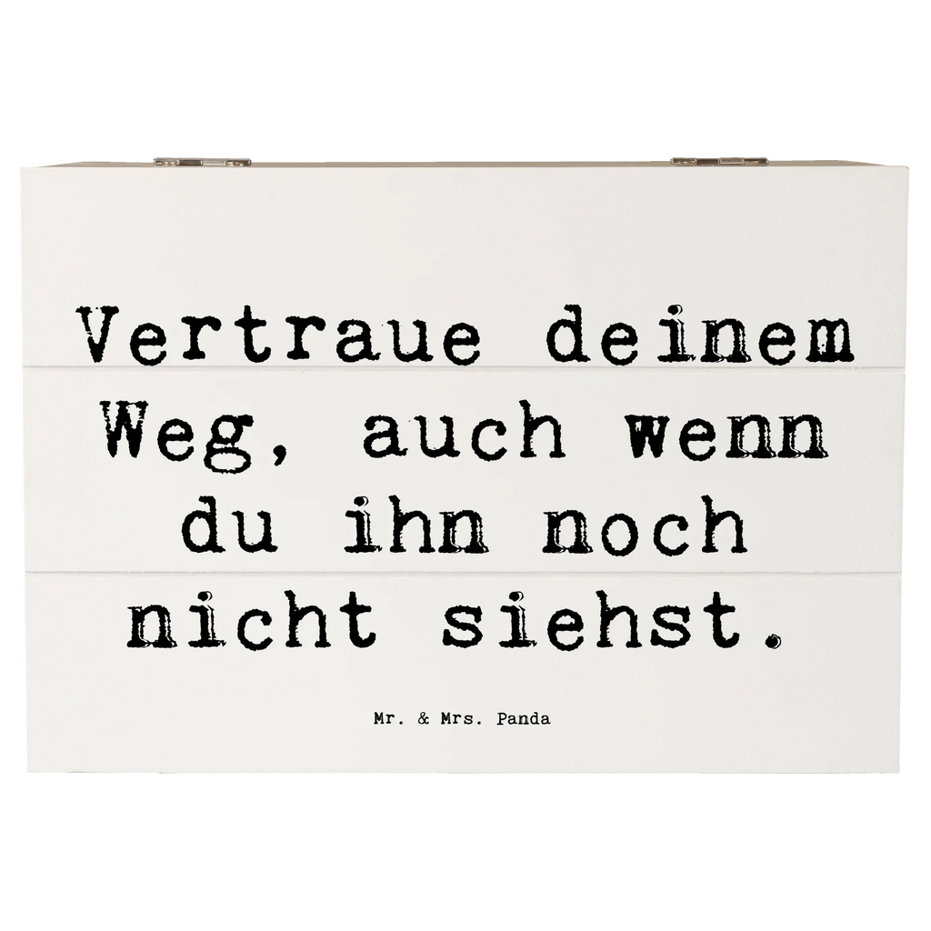 Holzkiste Spruch Zukunftsplanung Ungewissheit akzeptieren Erinnerungsbox, Kiste, Truhe, Schatulle, Geschenkdose, Aufbewahrungsbox, Holzkiste, Schatzkiste, Erinnerungskiste, Geschenkbox, XXL, Dekokiste