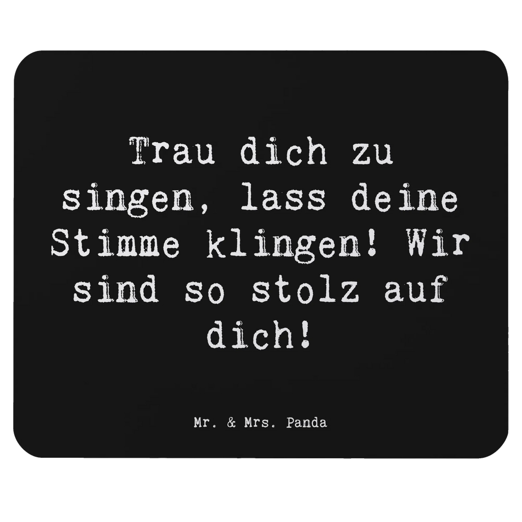 Mouse mat Saying Trau dich zu singen, lass deine Stimme klingen! Wir sind so stolz auf dich! Arbeitszimmer, Mausunterlage, Mauspad, Einzigartiges Mauspad, Büroausstattung, Mauspad Büro, Mousepad, PC Zubehör, Computer zubehör, Designer Mauspad