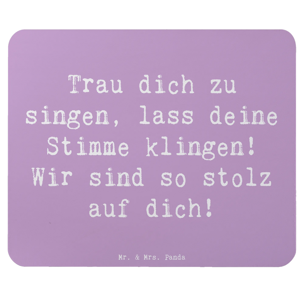 Mouse mat Saying Trau dich zu singen, lass deine Stimme klingen! Wir sind so stolz auf dich! Arbeitszimmer, Mausunterlage, Mauspad, Einzigartiges Mauspad, Büroausstattung, Mauspad Büro, Mousepad, PC Zubehör, Computer zubehör, Designer Mauspad