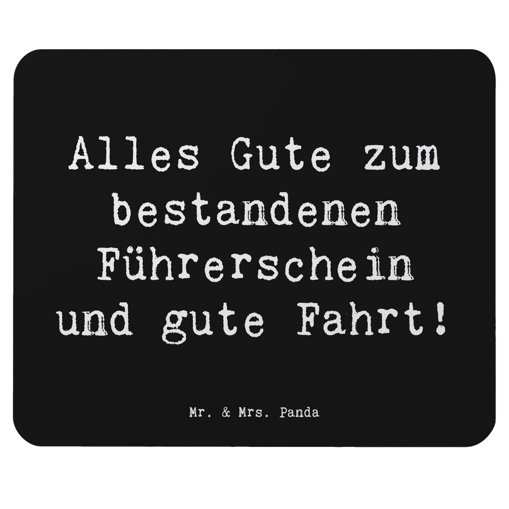 Mouse mat Saying Alles Gute zum bestandenen Führerschein und gute Fahrt! Mausunterlage, Büroausstattung, Mauspad Büro, Arbeitszimmer, Mauspad, Designer Mauspad, Einzigartiges Mauspad, Mousepad, PC Zubehör, Computer zubehör