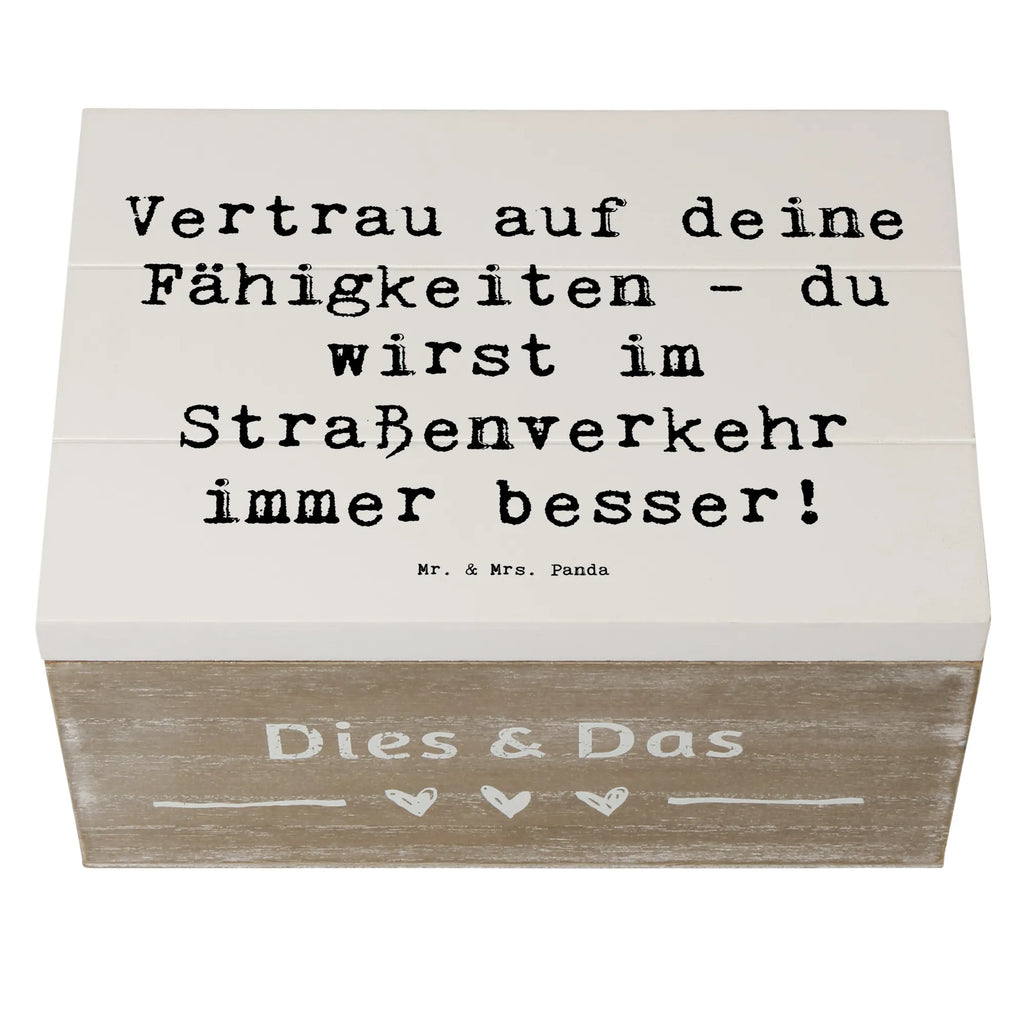 Wooden chest Saying Vertrau auf deine Fähigkeiten - du wirst im Straßenverkehr immer besser! Schatulle, Truhe, schatztruhe, Box, Aufbewahrungsbox aus Holz, kiste holz, box holz, Holztruhe, schmuckkiste, Aufbewahrungskiste, Holzkiste, schatzkiste holz, Holzkiste mit Deckel, Aufbewahrungsbox, aufbewahrungskiste mit deckel, truhe mit deckel, Aufbewahrungsbox Holz, Holz Aufbewahrungsbox, holzschatulle, geschenkkiste, Holzbox, holzkästchen, schmucktruhe, Kiste, Aufbewahrungstruhe, fotobox, Holzbox mit Deckel, erinnerungsbox holz, fotokiste, truhe holz, geschenkbox mit deckel, holzschachtel, geschenkbox holz, Erinnerungsbox, schmuckbox, Box aus Holz, Geschenkbox, Schatzkiste, Erinnerungskiste, Kiste mit Deckel, zitate, sprüche sammlung, liebe, motivation, nachhaltige geschenke, wohnaccessoires, Lächeln, glück, Dekoration, wanddeko, sprüche, mr and mrs panda, geschenkideen, spruch kollektion, Kreativ, alltag verschönern, freude, Einzigartig, lebensweisheiten, shopify, schöne sprüche, inspiration