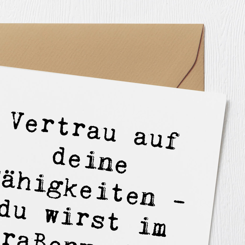 Deluxe Karte Spruch Erste Erfahrungen im Straßenverkehr machen sprüche karten, Einladungskarte, lustige karten, Klappkarte, Hochwertige Klappkarte, Gutscheinkarte, quadratische karte, Geburtstagskarte, Glückwunschkarte, weihnachtskarte, abschiedskarte, Hochwertige Grußkarte, Karte, Dankeskarte, Geschenkkarte, geburtskarte, Hochzeitskarte, Grußkarte, dekoration, sprüche, zitate, spruch kollektion, inspiration, motivation, lebensweisheiten, geschenkideen, wanddeko, wohnaccessoires, sprüche sammlung, schöne sprüche, glück, liebe, freude, lächeln, alltag verschönern, nachhaltige geschenke, kreativ, einzigartig, shopify, mr and mrs panda