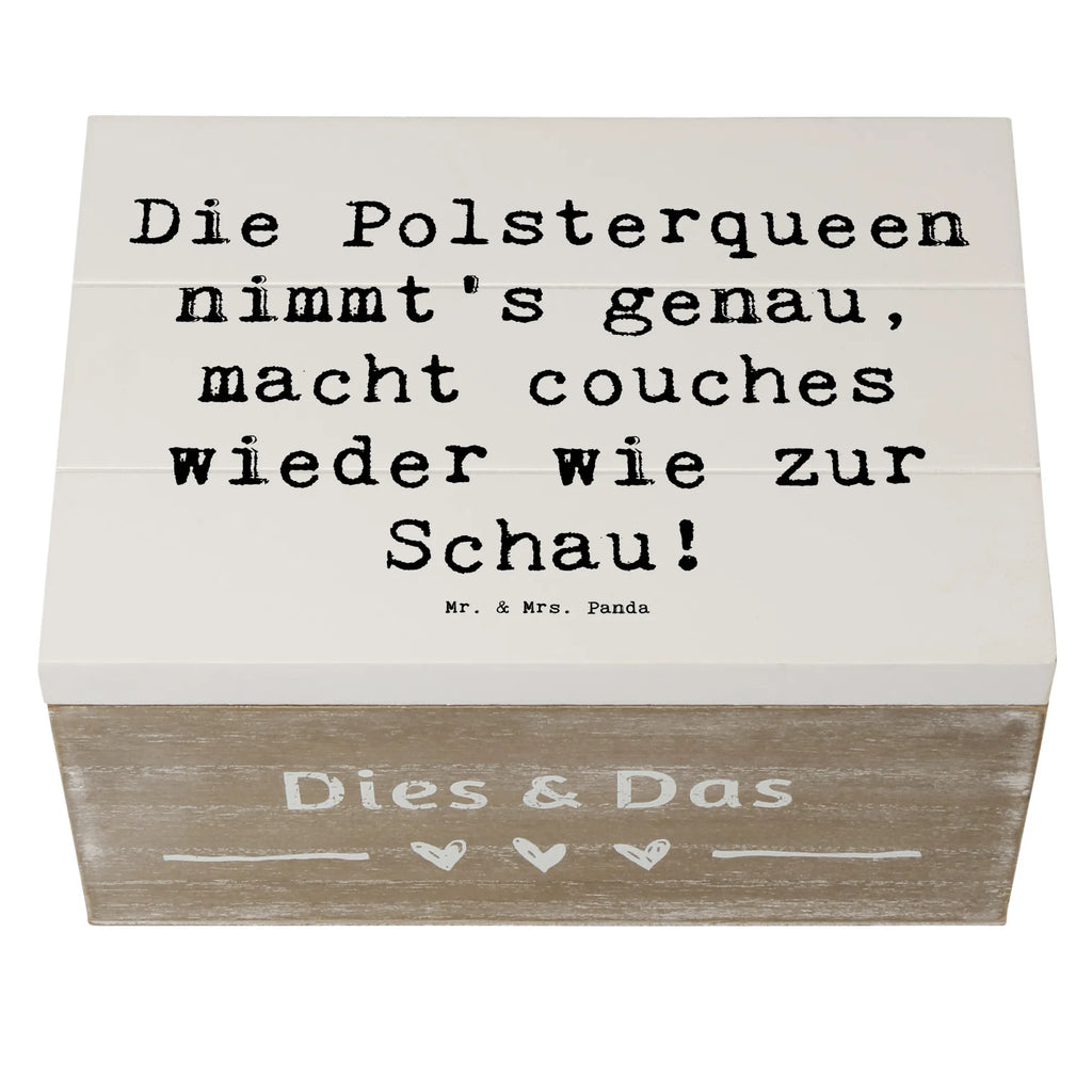 Holzkiste Spruch Polsterei Präzision Geschenkbox, Erinnerungsbox, XXL, Erinnerungskiste, Aufbewahrungsbox, Geschenkdose, Schatzkiste, Kiste, Truhe, Holzkiste, Schatulle, Dekokiste, Beruf, Ausbildung, Jubiläum, Abschied, Rente, Kollege, Kollegin, Geschenk, Schenken, Arbeitskollege, Mitarbeiter, Firma, Danke, Dankeschön