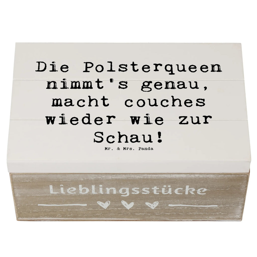 Holzkiste Spruch Polsterei Präzision Geschenkbox, Erinnerungsbox, XXL, Erinnerungskiste, Aufbewahrungsbox, Geschenkdose, Schatzkiste, Kiste, Truhe, Holzkiste, Schatulle, Dekokiste, Beruf, Ausbildung, Jubiläum, Abschied, Rente, Kollege, Kollegin, Geschenk, Schenken, Arbeitskollege, Mitarbeiter, Firma, Danke, Dankeschön