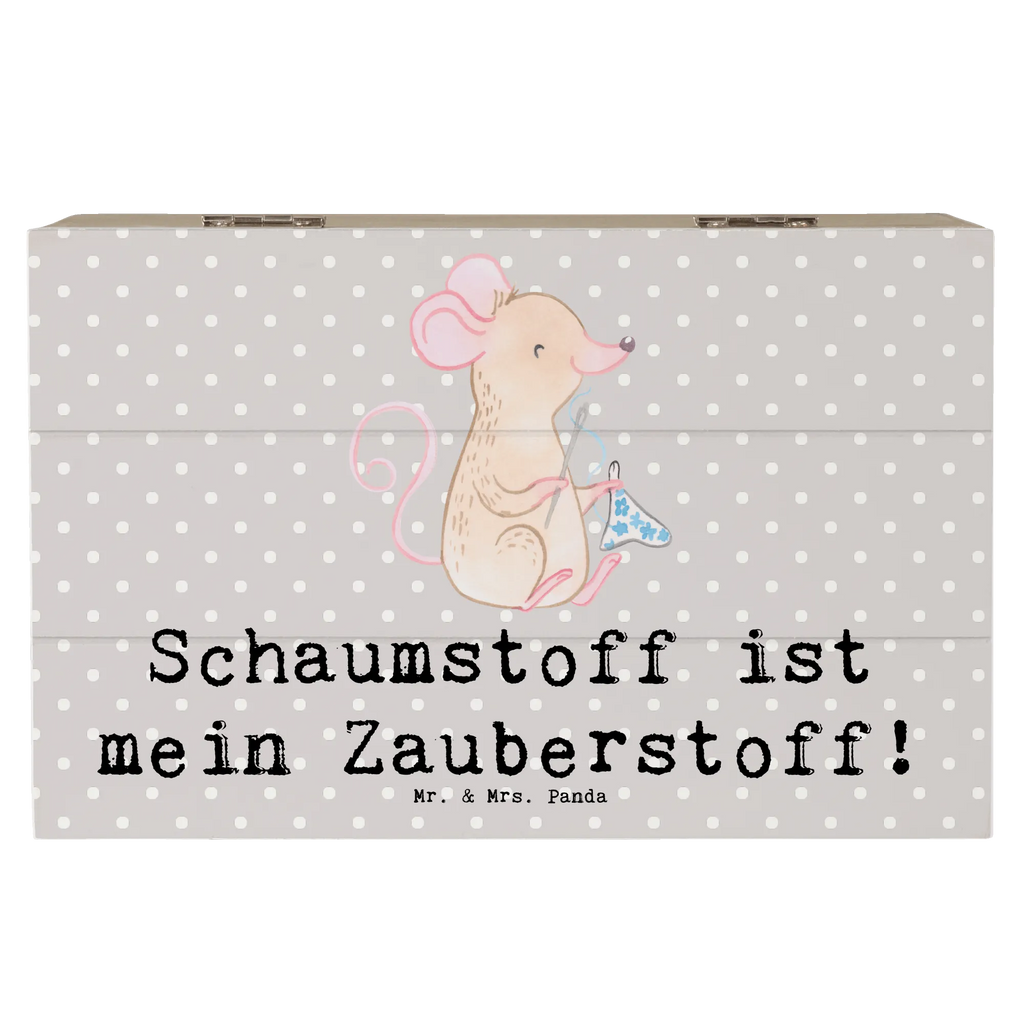 Holzkiste Zauber der Polsterin Geschenkdose, Erinnerungskiste, Holzkiste, Geschenkbox, Aufbewahrungsbox, Erinnerungsbox, Kiste, Dekokiste, XXL, Schatzkiste, Truhe, Schatulle, Beruf, Ausbildung, Jubiläum, Abschied, Rente, Kollege, Kollegin, Geschenk, Schenken, Arbeitskollege, Mitarbeiter, Firma, Danke, Dankeschön