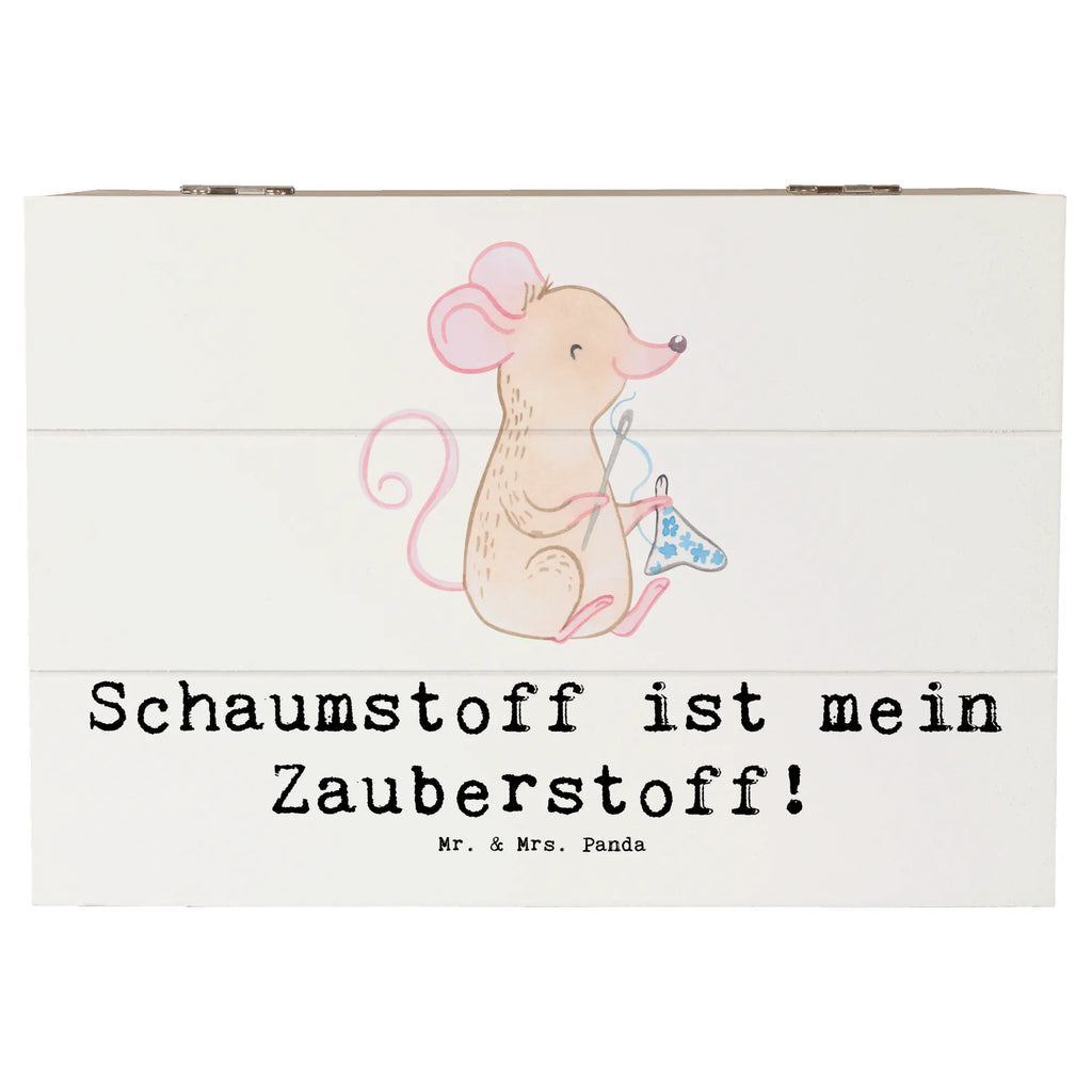 Holzkiste Zauber der Polsterin Geschenkdose, Erinnerungskiste, Holzkiste, Geschenkbox, Aufbewahrungsbox, Erinnerungsbox, Kiste, Dekokiste, XXL, Schatzkiste, Truhe, Schatulle, Beruf, Ausbildung, Jubiläum, Abschied, Rente, Kollege, Kollegin, Geschenk, Schenken, Arbeitskollege, Mitarbeiter, Firma, Danke, Dankeschön