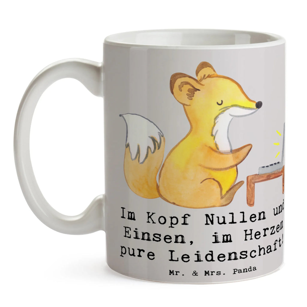 Tasse Programmierer Herz Bürotasse, Geschenktasse, Tasse mit Motiven, Keramiktasse, Teetasse, Tasse, Kaffeetasse, Tasse mit Zitaten, Porzellantasse, Beruf, Ausbildung, Jubiläum, Abschied, Rente, Kollege, Kollegin, Geschenk, Schenken, Arbeitskollege, Mitarbeiter, Firma, Danke, Dankeschön