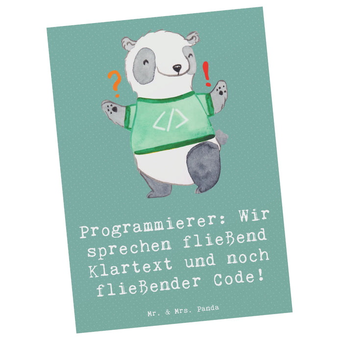 Postkarte Programmierer Codeflüsterer