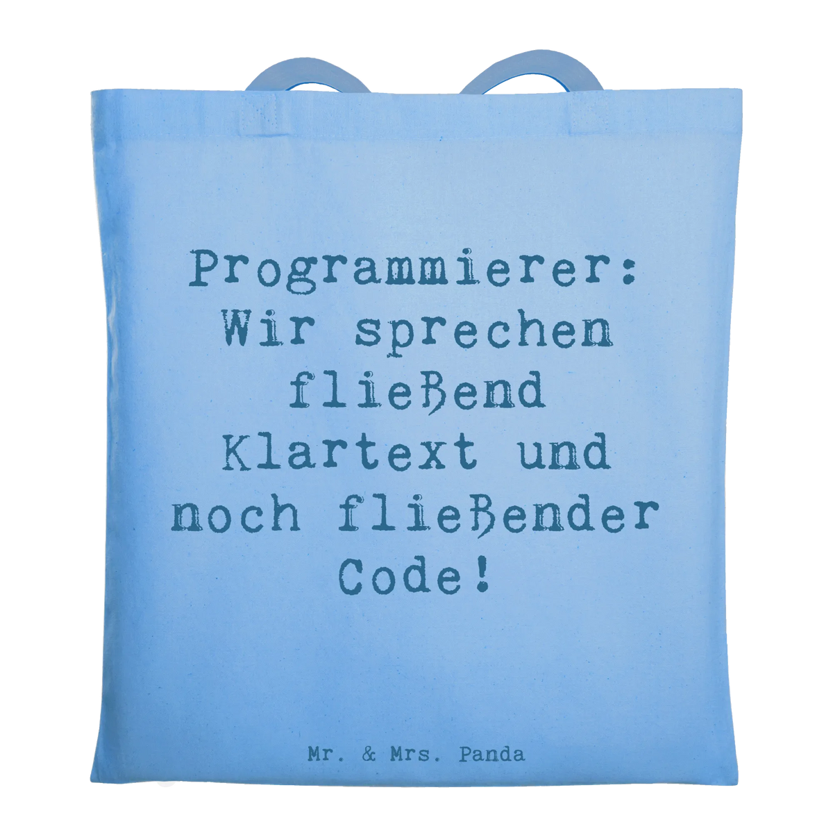 Torba Powiedzenie Programmierer: Wir sprechen fließend Klartext und noch fließender Code! Prezent, Dziękuję, Zawód, Wykształcenie, Jubileusz, Pożegnanie, Emerytura, Kolega, Koleżanka, Dawać, Pracownik, Współpracownik, Dziękuję bardzo