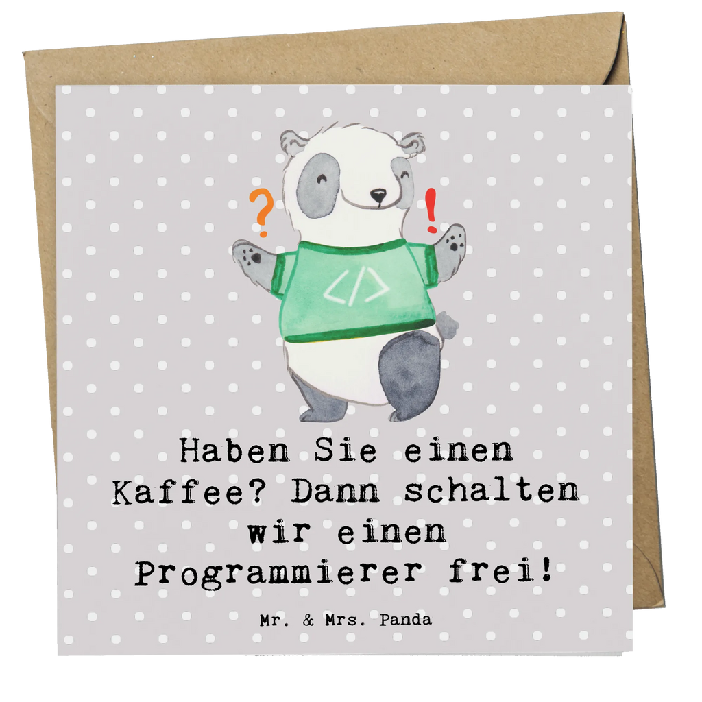 Deluxe Karte Programmierer Kaffeezeit Glückwunschkarte, Klappkarte, Geburtstagskarte, Hochwertige Klappkarte, Karte, Hochzeitskarte, Einladungskarte, Hochwertige Grußkarte, Grußkarte, Beruf, Ausbildung, Jubiläum, Abschied, Rente, Kollege, Kollegin, Geschenk, Schenken, Arbeitskollege, Mitarbeiter, Firma, Danke, Dankeschön