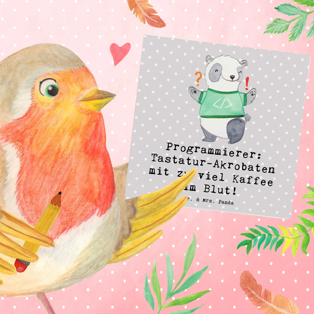 Deluxe Karte Programmierer Kaffeeheld Glückwunschkarte, Grußkarte, Geburtstagskarte, Karte, Hochwertige Klappkarte, Hochwertige Grußkarte, Hochzeitskarte, Einladungskarte, Klappkarte, Beruf, Ausbildung, Jubiläum, Abschied, Rente, Kollege, Kollegin, Geschenk, Schenken, Arbeitskollege, Mitarbeiter, Firma, Danke, Dankeschön