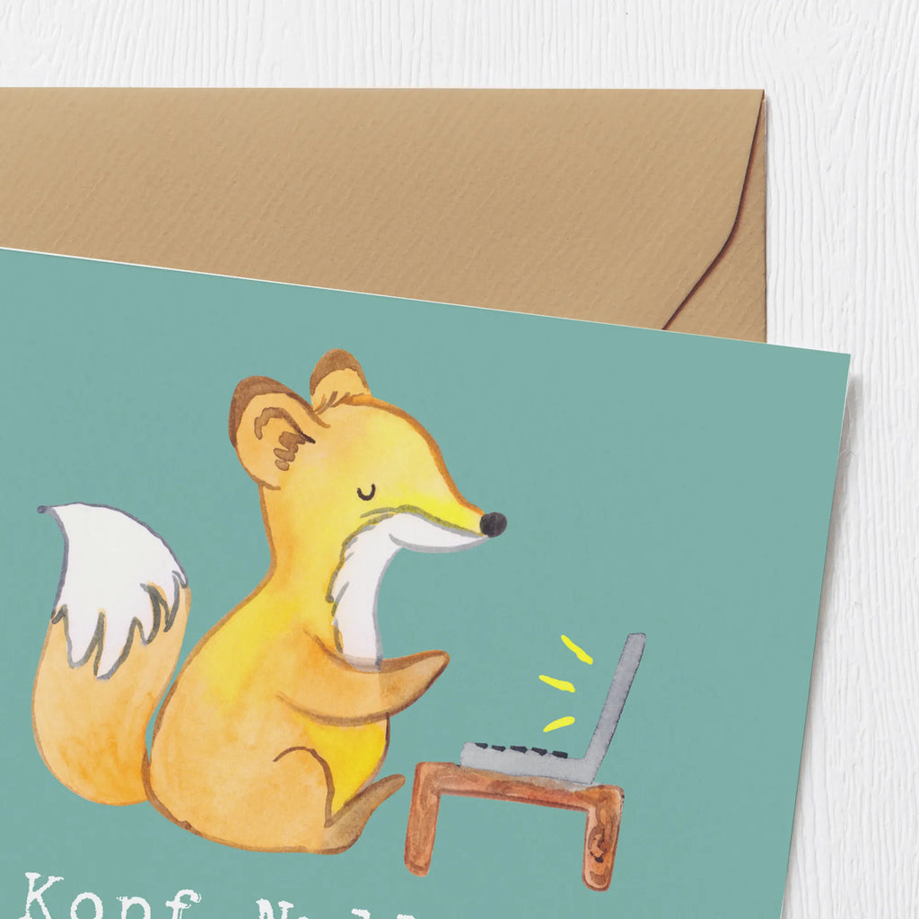 Deluxe Card Im Kopf Nullen und Einsen, im Herzen pure Leidenschaft! Hochzeitskarte, Glückwunschkarte, Karte, Geburtstagskarte, Hochwertige Klappkarte, Grußkarte, Einladungskarte, Hochwertige Grußkarte, Klappkarte, Beruf, Ausbildung, Jubiläum, Abschied, Rente, Kollege, Kollegin, Geschenk, Schenken, Arbeitskollege, Mitarbeiter, Firma, Danke, Dankeschön