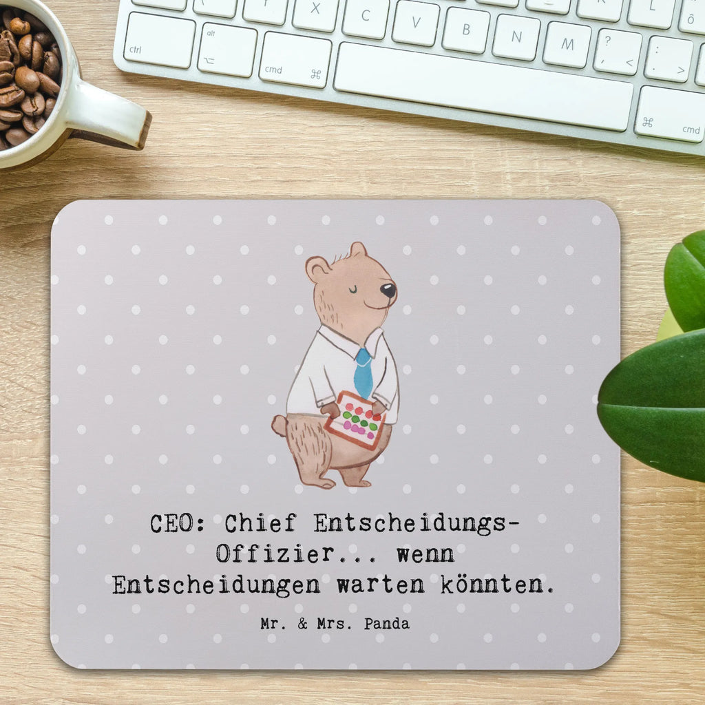 Mouse mat CEO: Chief Entscheidungs-Offizier... wenn Entscheidungen warten könnten. PC Zubehör, Mousepad, Arbeitszimmer, Designer Mauspad, Einzigartiges Mauspad, Mauspad Büro, Mauspad, Computer zubehör, Mausunterlage, Büroausstattung, Beruf, Ausbildung, Jubiläum, Abschied, Rente, Kollege, Kollegin, Geschenk, Schenken, Arbeitskollege, Mitarbeiter, Firma, Danke, Dankeschön
