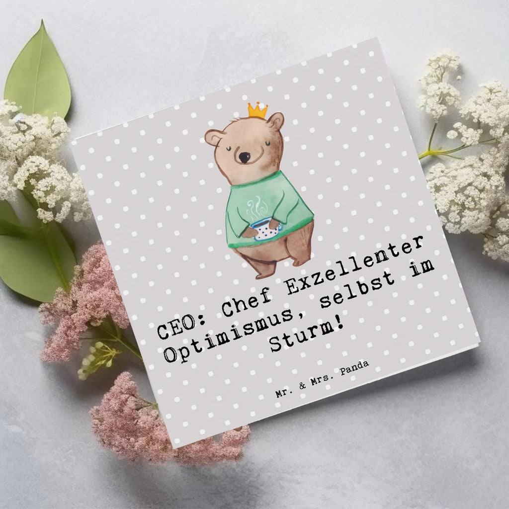 Deluxe Card CEO: Chef Exzellenter Optimismus, selbst im Sturm! Karte, Klappkarte, Geburtstagskarte, Einladungskarte, Hochwertige Klappkarte, Grußkarte, Hochzeitskarte, Hochwertige Grußkarte, Glückwunschkarte, Beruf, Ausbildung, Jubiläum, Abschied, Rente, Kollege, Kollegin, Geschenk, Schenken, Arbeitskollege, Mitarbeiter, Firma, Danke, Dankeschön