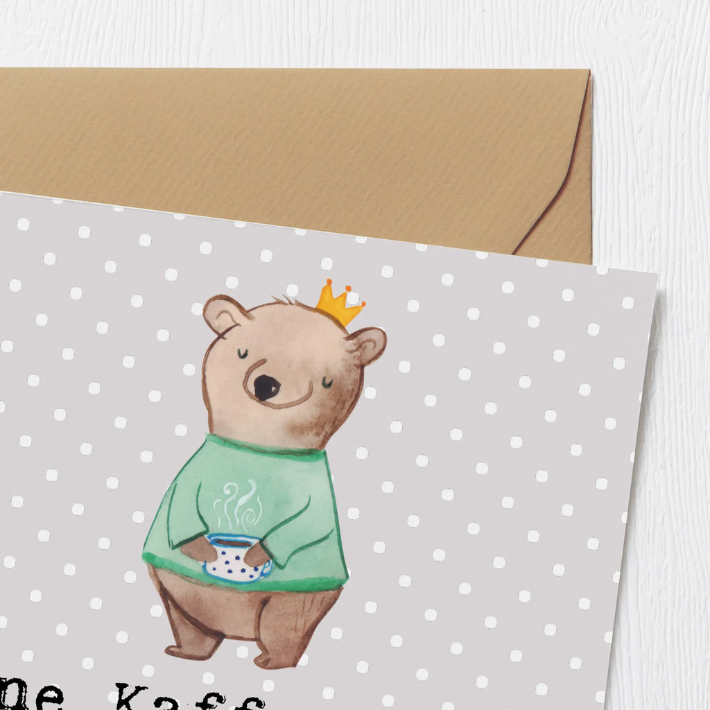 Deluxe Card Ohne Kaffee kein CEO - Ohne CEO kein Chaos. Hochwertige Grußkarte, Klappkarte, Geburtstagskarte, Glückwunschkarte, Einladungskarte, Karte, Grußkarte, Hochwertige Klappkarte, Hochzeitskarte, Beruf, Ausbildung, Jubiläum, Abschied, Rente, Kollege, Kollegin, Geschenk, Schenken, Arbeitskollege, Mitarbeiter, Firma, Danke, Dankeschön