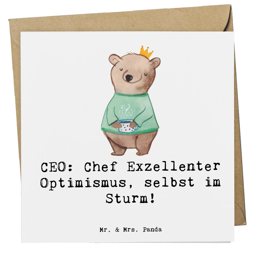 Deluxe Card CEO: Chef Exzellenter Optimismus, selbst im Sturm! Karte, Klappkarte, Geburtstagskarte, Einladungskarte, Hochwertige Klappkarte, Grußkarte, Hochzeitskarte, Hochwertige Grußkarte, Glückwunschkarte, Beruf, Ausbildung, Jubiläum, Abschied, Rente, Kollege, Kollegin, Geschenk, Schenken, Arbeitskollege, Mitarbeiter, Firma, Danke, Dankeschön