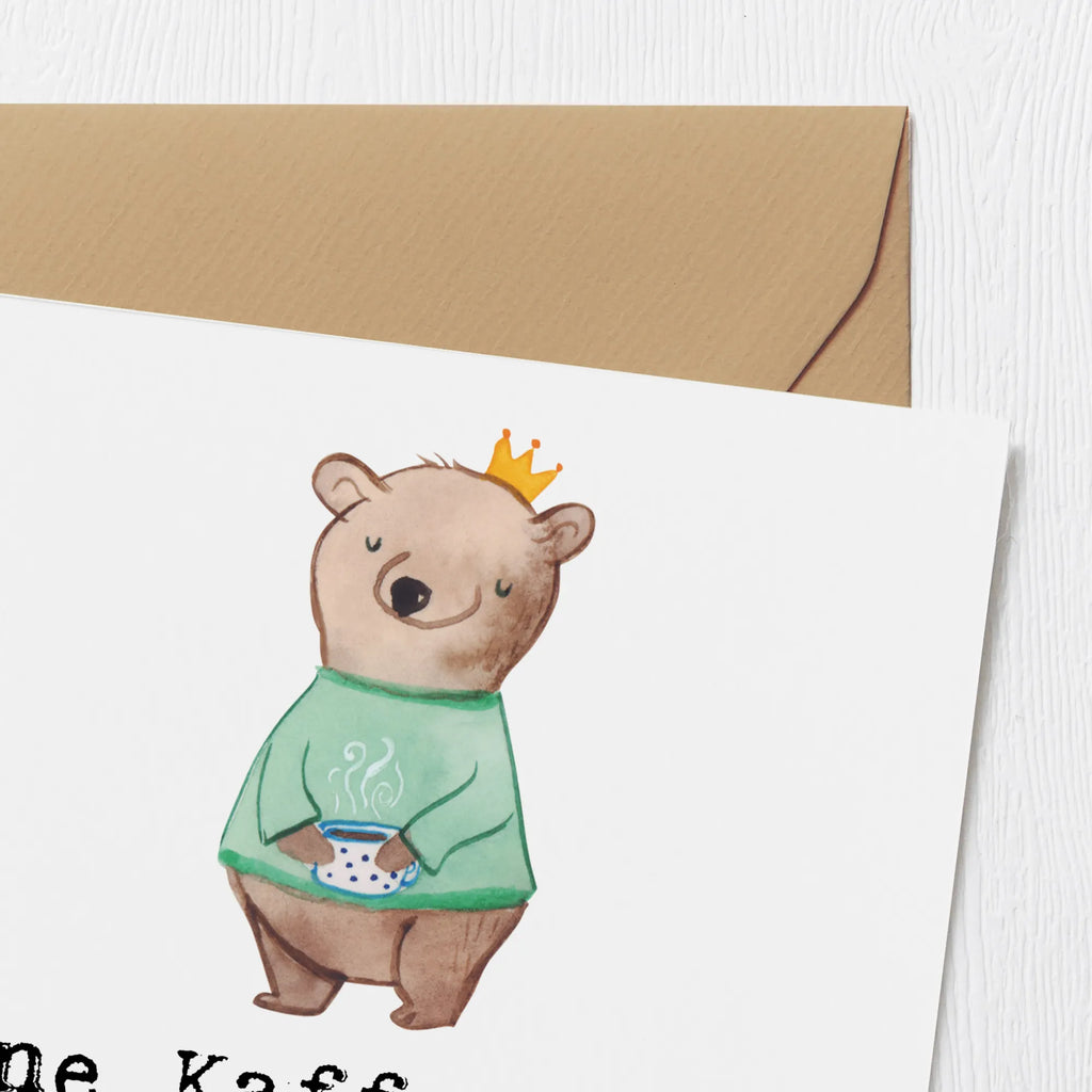 Deluxe Card Ohne Kaffee kein CEO - Ohne CEO kein Chaos. Hochwertige Grußkarte, Klappkarte, Geburtstagskarte, Glückwunschkarte, Einladungskarte, Karte, Grußkarte, Hochwertige Klappkarte, Hochzeitskarte, Beruf, Ausbildung, Jubiläum, Abschied, Rente, Kollege, Kollegin, Geschenk, Schenken, Arbeitskollege, Mitarbeiter, Firma, Danke, Dankeschön