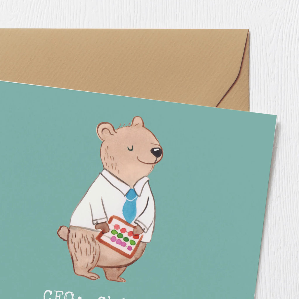 Deluxe Card CEO: Chief Entscheidungs-Offizier... wenn Entscheidungen warten könnten. Karte, Einladungskarte, Grußkarte, Hochzeitskarte, Glückwunschkarte, Geburtstagskarte, Hochwertige Grußkarte, Klappkarte, Hochwertige Klappkarte, Beruf, Ausbildung, Jubiläum, Abschied, Rente, Kollege, Kollegin, Geschenk, Schenken, Arbeitskollege, Mitarbeiter, Firma, Danke, Dankeschön