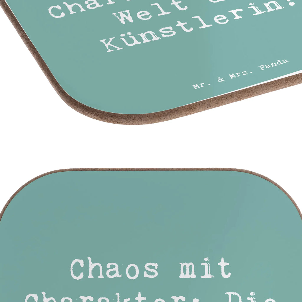 Square coaster Chaos mit Charakter: Die Welt der Künstlerin! Untersetzer Gläser, Holzuntersetzer, Korkuntersetzer, Untersetzer für Gläser, Untersetzer aus Holz, Bierdeckel, Tassen Untersetzer, Glasuntersetzer, Untersetzer Design, Untersetzer Holz, Getränkeuntersetzer, Untersetzer, Beruf, Ausbildung, Jubiläum, Abschied, Rente, Kollege, Kollegin, Geschenk, Schenken, Arbeitskollege, Mitarbeiter, Firma, Danke, Dankeschön