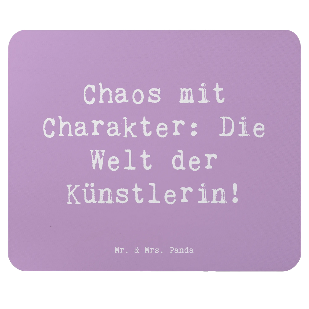 Mouse mat Saying Chaos mit Charakter: Die Welt der Künstlerin! Mausunterlage, PC Zubehör, Arbeitszimmer, Computer zubehör, Büroausstattung, Mousepad, Einzigartiges Mauspad, Mauspad, Mauspad Büro, Designer Mauspad, Beruf, Ausbildung, Jubiläum, Abschied, Rente, Kollege, Kollegin, Geschenk, Schenken, Arbeitskollege, Mitarbeiter, Firma, Danke, Dankeschön