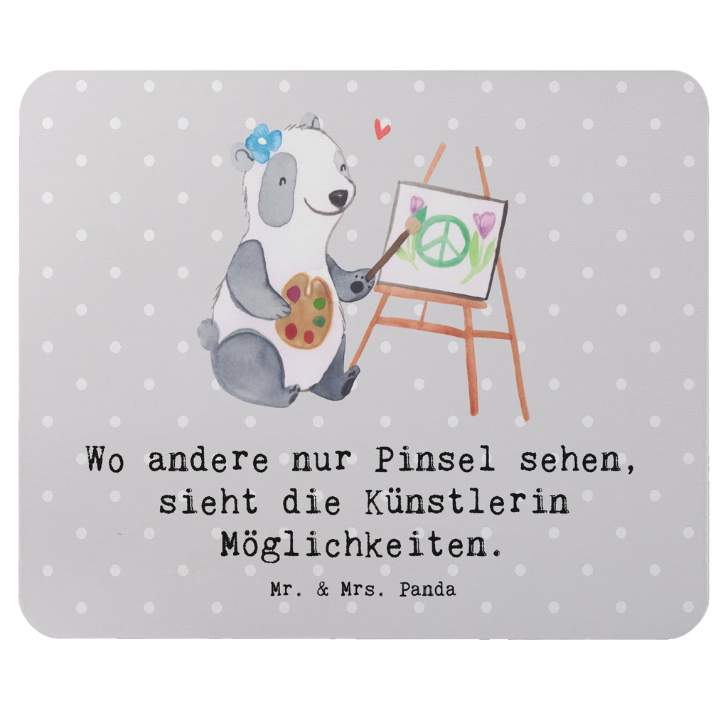 Mouse mat Wo andere nur Pinsel sehen, sieht die Künstlerin Möglichkeiten. Mausunterlage, PC Zubehör, Mousepad, Einzigartiges Mauspad, Büroausstattung, Computer zubehör, Mauspad, Designer Mauspad, Mauspad Büro, Arbeitszimmer, Beruf, Ausbildung, Jubiläum, Abschied, Rente, Kollege, Kollegin, Geschenk, Schenken, Arbeitskollege, Mitarbeiter, Firma, Danke, Dankeschön