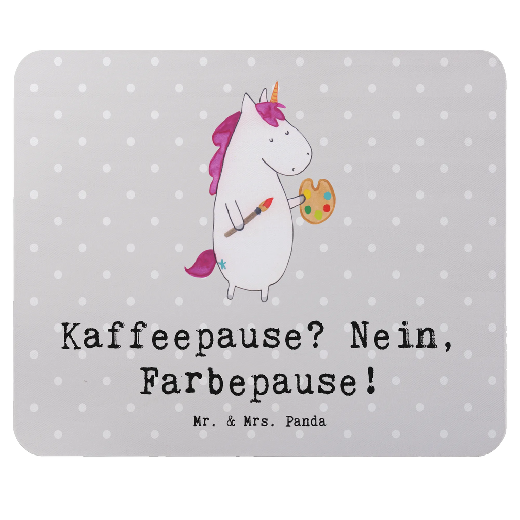 Mouse mat Kaffeepause? Nein, Farbepause! Mauspad, Designer Mauspad, Mousepad, Einzigartiges Mauspad, Mauspad Büro, Computer zubehör, Büroausstattung, Arbeitszimmer, Mausunterlage, PC Zubehör, Beruf, Ausbildung, Jubiläum, Abschied, Rente, Kollege, Kollegin, Geschenk, Schenken, Arbeitskollege, Mitarbeiter, Firma, Danke, Dankeschön