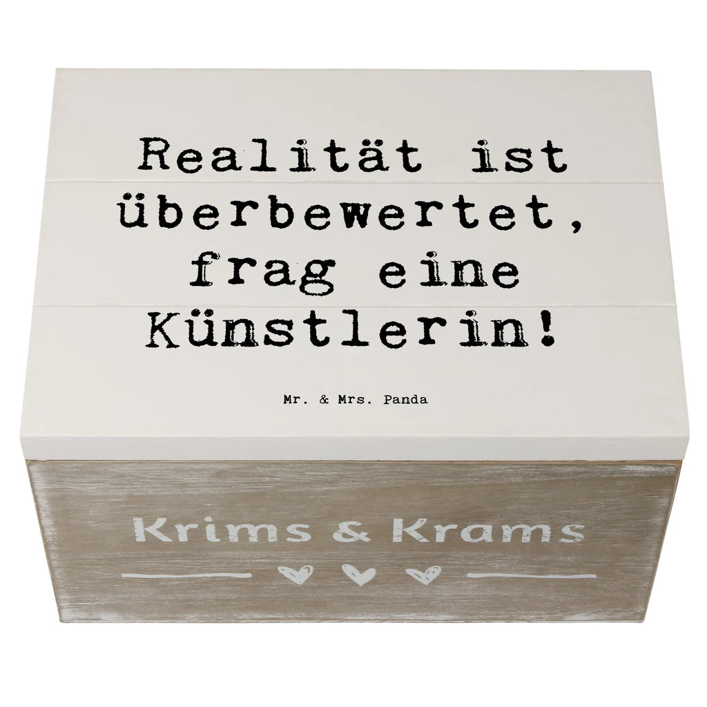 Holzkiste Spruch Künstlerin Traum Aufbewahrungsbox, Geschenkdose, Schatzkiste, Kiste, Erinnerungsbox, Erinnerungskiste, XXL, Truhe, Dekokiste, Schatulle, Geschenkbox, Holzkiste, Beruf, Ausbildung, Jubiläum, Abschied, Rente, Kollege, Kollegin, Geschenk, Schenken, Arbeitskollege, Mitarbeiter, Firma, Danke, Dankeschön