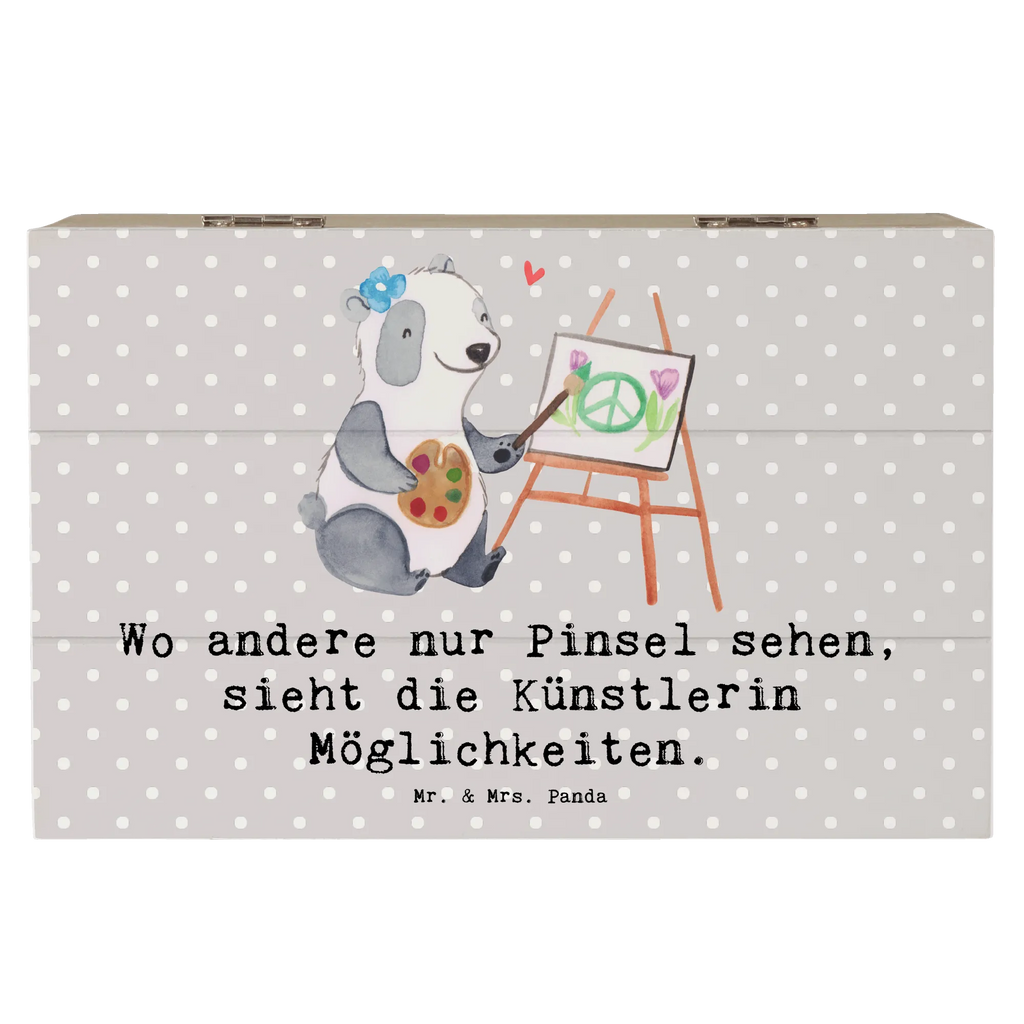 Holzkiste Künstlerin Visionen Schatulle, Aufbewahrungsbox, Truhe, Erinnerungsbox, Geschenkbox, Kiste, Schatzkiste, Holzkiste, Dekokiste, Erinnerungskiste, XXL, Geschenkdose, Beruf, Ausbildung, Jubiläum, Abschied, Rente, Kollege, Kollegin, Geschenk, Schenken, Arbeitskollege, Mitarbeiter, Firma, Danke, Dankeschön