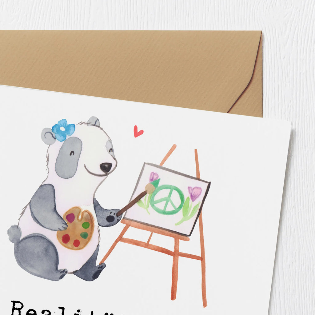 Deluxe Card Realität ist überbewertet, frag eine Künstlerin! Einladungskarte, Glückwunschkarte, Geburtstagskarte, Karte, Hochwertige Klappkarte, Grußkarte, Klappkarte, Hochwertige Grußkarte, Hochzeitskarte, Beruf, Ausbildung, Jubiläum, Abschied, Rente, Kollege, Kollegin, Geschenk, Schenken, Arbeitskollege, Mitarbeiter, Firma, Danke, Dankeschön