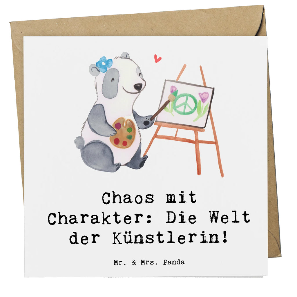 Deluxe Card Chaos mit Charakter: Die Welt der Künstlerin! Karte, Grußkarte, Klappkarte, Hochwertige Klappkarte, Hochwertige Grußkarte, Hochzeitskarte, Einladungskarte, Glückwunschkarte, Geburtstagskarte, Beruf, Ausbildung, Jubiläum, Abschied, Rente, Kollege, Kollegin, Geschenk, Schenken, Arbeitskollege, Mitarbeiter, Firma, Danke, Dankeschön