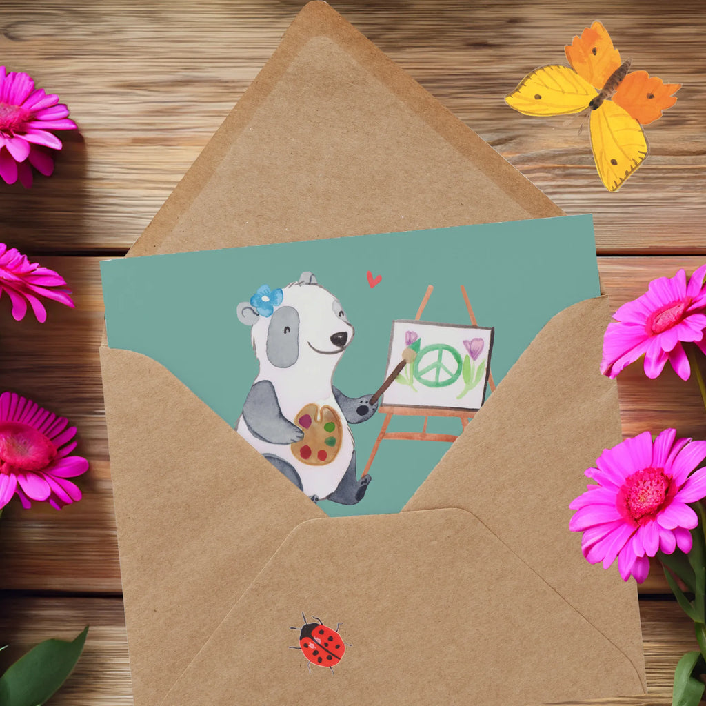 Deluxe Card Chaos mit Charakter: Die Welt der Künstlerin! Karte, Grußkarte, Klappkarte, Hochwertige Klappkarte, Hochwertige Grußkarte, Hochzeitskarte, Einladungskarte, Glückwunschkarte, Geburtstagskarte, Beruf, Ausbildung, Jubiläum, Abschied, Rente, Kollege, Kollegin, Geschenk, Schenken, Arbeitskollege, Mitarbeiter, Firma, Danke, Dankeschön