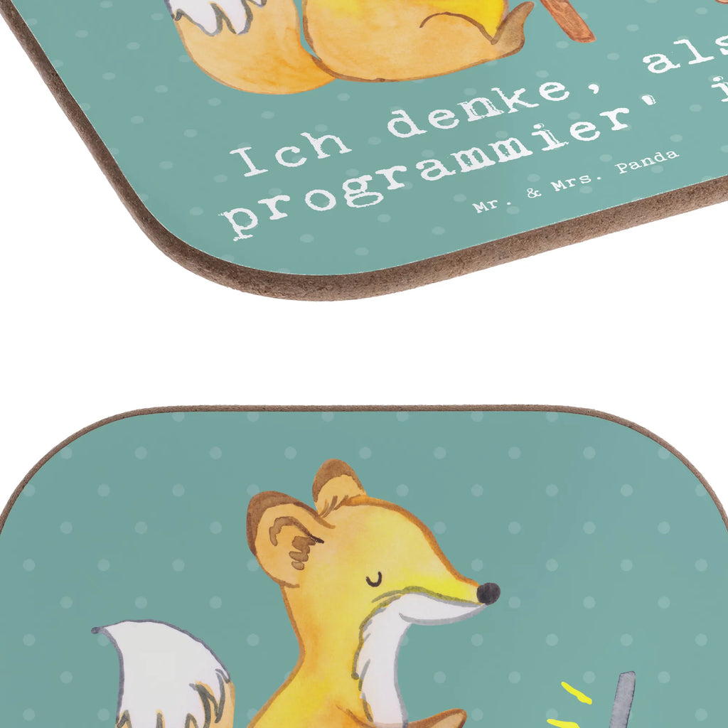 Square coaster Ich denke, also programmier' ich. Tassen Untersetzer, Untersetzer Holz, Glasuntersetzer, Untersetzer, Untersetzer für Gläser, Untersetzer Gläser, Holzuntersetzer, Untersetzer Design, Korkuntersetzer, Bierdeckel, Untersetzer aus Holz, Getränkeuntersetzer, Beruf, Ausbildung, Jubiläum, Abschied, Rente, Kollege, Kollegin, Geschenk, Schenken, Arbeitskollege, Mitarbeiter, Firma, Danke, Dankeschön