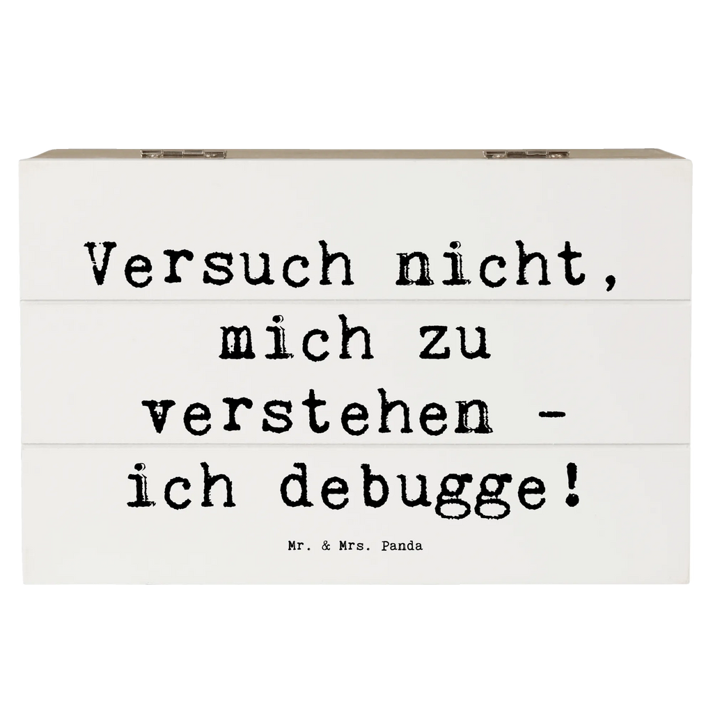 Holzkiste Spruch Softwareentwickler Debugging Geschenkbox, XXL, Erinnerungsbox, Schatzkiste, Schatulle, Dekokiste, Erinnerungskiste, Truhe, Aufbewahrungsbox, Kiste, Geschenkdose, Holzkiste, Beruf, Ausbildung, Jubiläum, Abschied, Rente, Kollege, Kollegin, Geschenk, Schenken, Arbeitskollege, Mitarbeiter, Firma, Danke, Dankeschön