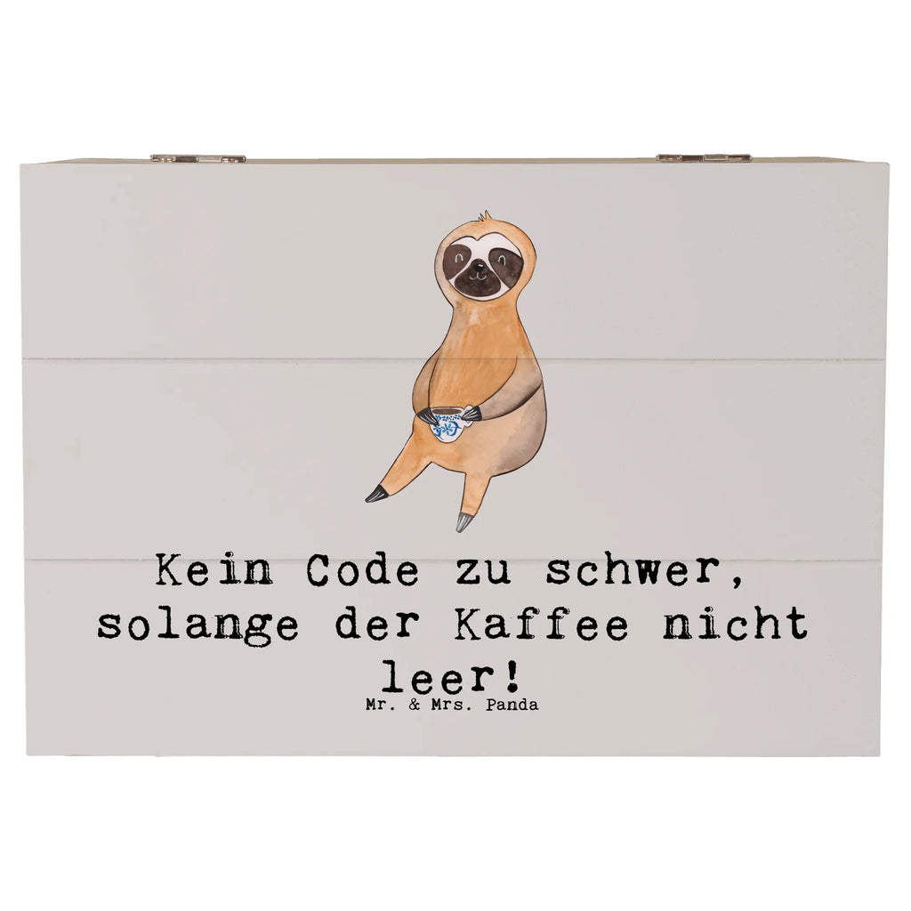 Holzkiste Code und Kaffee Aufbewahrungsbox, Geschenkbox, Schatulle, Dekokiste, Geschenkdose, Schatzkiste, Holzkiste, Erinnerungsbox, Truhe, Kiste, Erinnerungskiste, XXL, Beruf, Ausbildung, Jubiläum, Abschied, Rente, Kollege, Kollegin, Geschenk, Schenken, Arbeitskollege, Mitarbeiter, Firma, Danke, Dankeschön