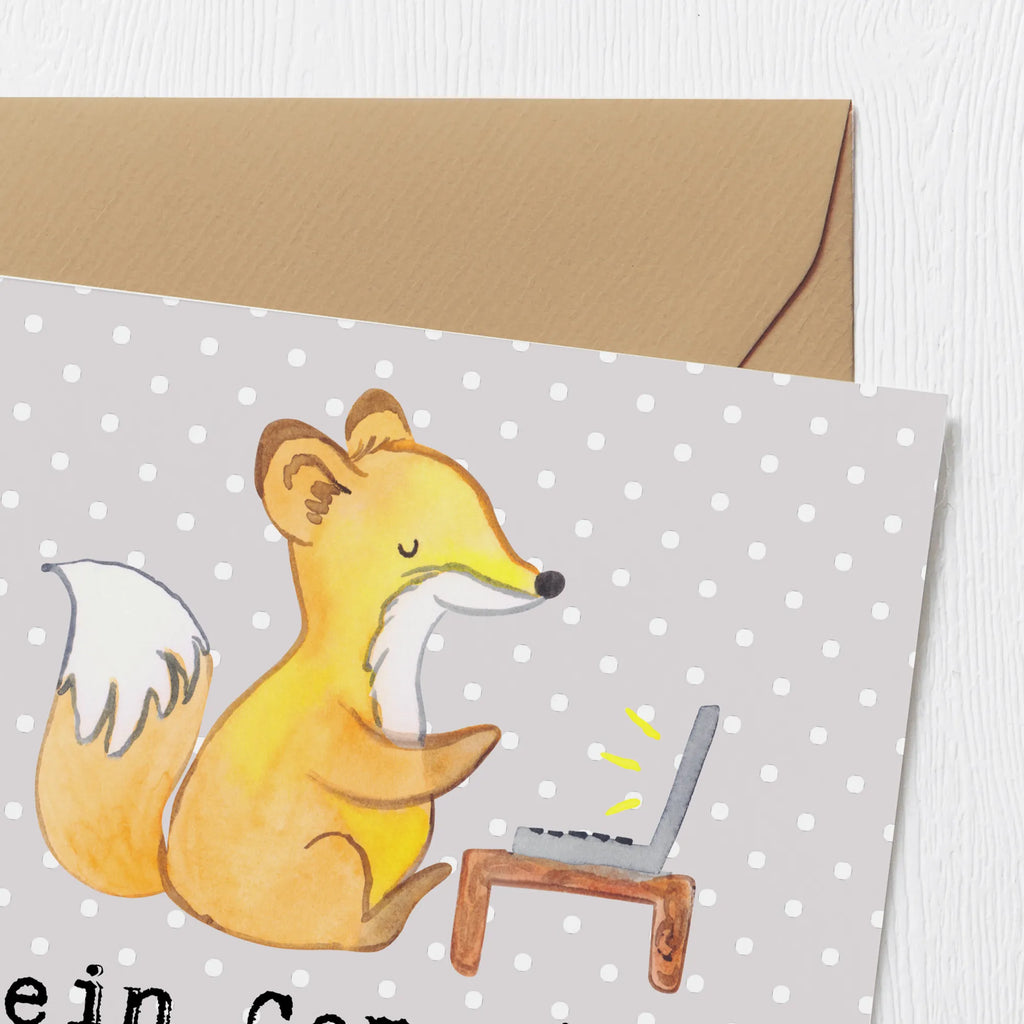 Deluxe Karte Verständnisvoller Softwareentwickler Klappkarte, Hochwertige Grußkarte, Geburtstagskarte, Hochzeitskarte, Glückwunschkarte, Einladungskarte, Karte, Hochwertige Klappkarte, Grußkarte, Beruf, Ausbildung, Jubiläum, Abschied, Rente, Kollege, Kollegin, Geschenk, Schenken, Arbeitskollege, Mitarbeiter, Firma, Danke, Dankeschön