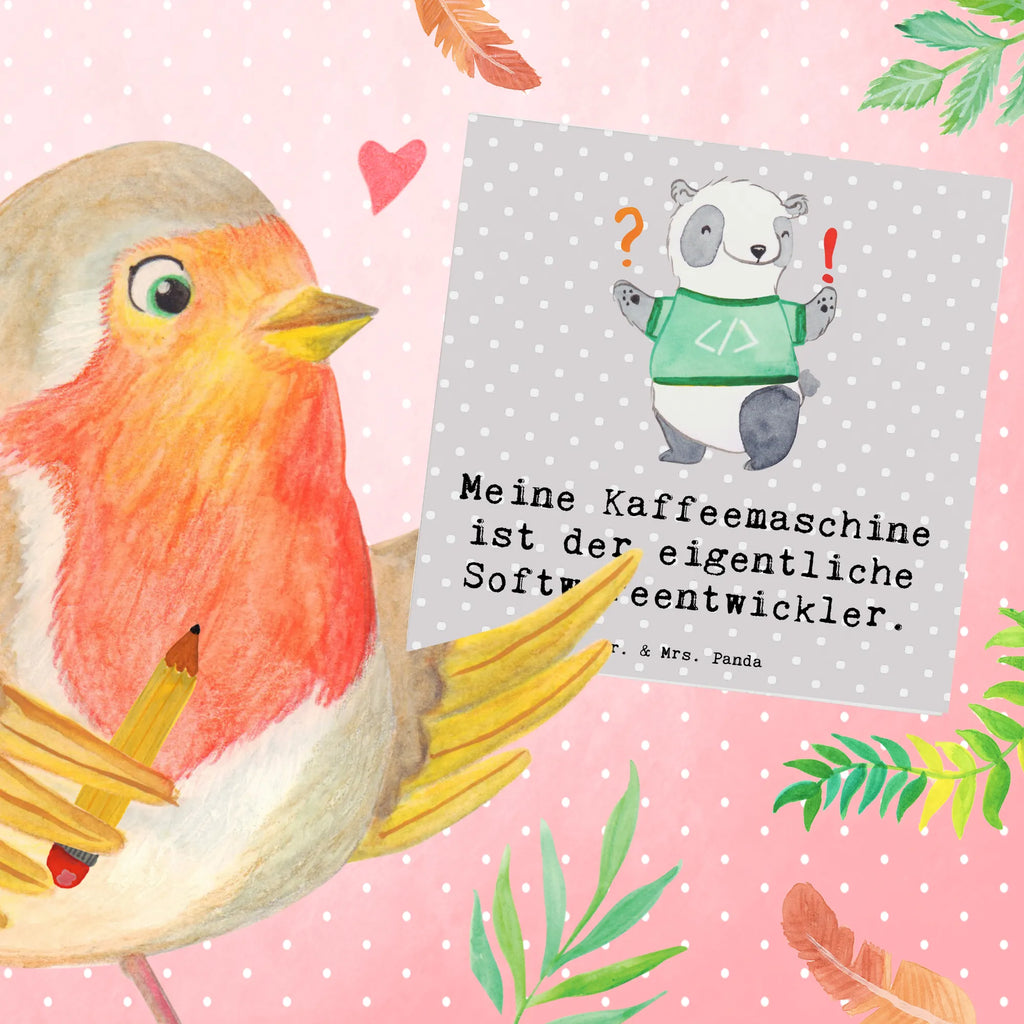Deluxe Card Meine Kaffeemaschine ist der eigentliche Softwareentwickler. Hochzeitskarte, Geschenkkarte, sprüche karten, Geburtstagskarte, Karte, geburtskarte, Einladungskarte, Glückwunschkarte, Dankeskarte, weihnachtskarte, lustige karten, abschiedskarte, Hochwertige Klappkarte, Grußkarte, Klappkarte, Gutscheinkarte, Hochwertige Grußkarte, quadratische karte, Geschenk, Schenken, Jubiläum, Danke, Dankeschön, Beruf, Ausbildung, Abschied, Rente, Kollege, Kollegin, Arbeitskollege, Mitarbeiter, Firma