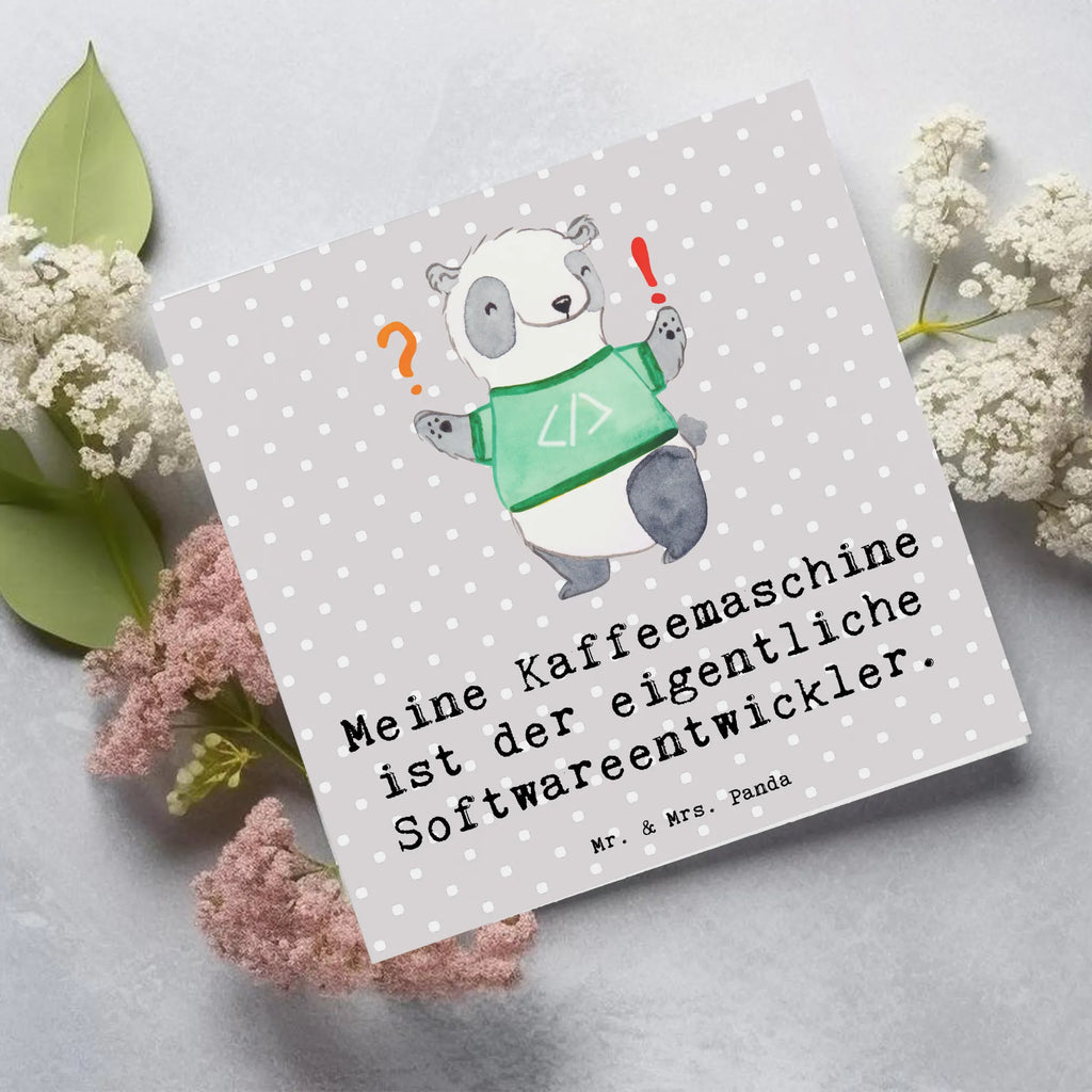 Deluxe Card Meine Kaffeemaschine ist der eigentliche Softwareentwickler. Hochzeitskarte, Geschenkkarte, sprüche karten, Geburtstagskarte, Karte, geburtskarte, Einladungskarte, Glückwunschkarte, Dankeskarte, weihnachtskarte, lustige karten, abschiedskarte, Hochwertige Klappkarte, Grußkarte, Klappkarte, Gutscheinkarte, Hochwertige Grußkarte, quadratische karte, Geschenk, Schenken, Jubiläum, Danke, Dankeschön, Beruf, Ausbildung, Abschied, Rente, Kollege, Kollegin, Arbeitskollege, Mitarbeiter, Firma