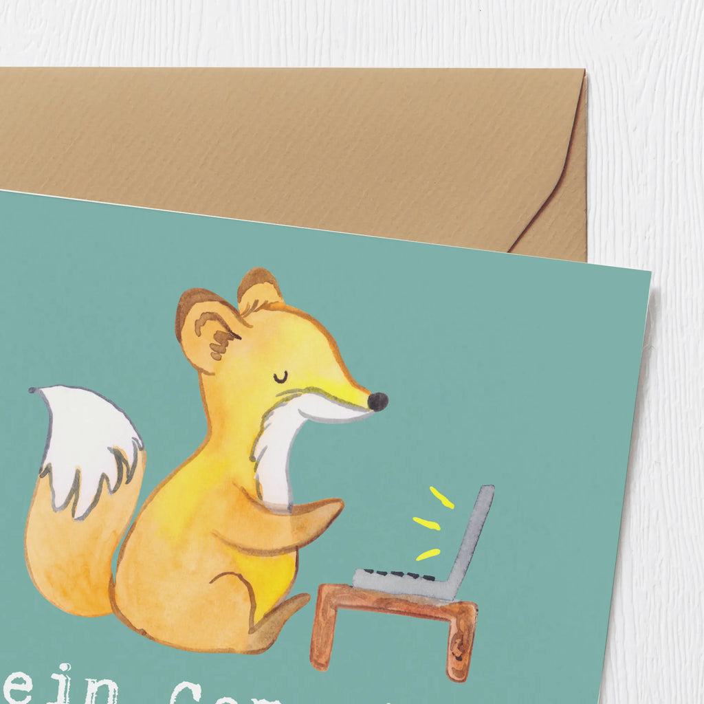 Deluxe Karte Verständnisvoller Softwareentwickler Klappkarte, Hochwertige Grußkarte, Geburtstagskarte, Hochzeitskarte, Glückwunschkarte, Einladungskarte, Karte, Hochwertige Klappkarte, Grußkarte, Beruf, Ausbildung, Jubiläum, Abschied, Rente, Kollege, Kollegin, Geschenk, Schenken, Arbeitskollege, Mitarbeiter, Firma, Danke, Dankeschön