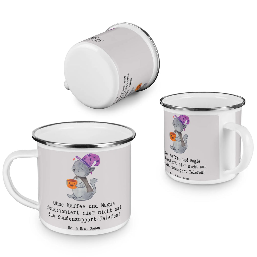 Camping Emaille Tasse Kundensupport Magie reisetasse, Teetasse, Kaffeetasse, Becher, Reisebecher, blechbecher, Trinkbecher, Pott, Emailletasse, Teebecher, wandertasse, Metalltasse, Campingtasse, Campingbecher, Kaffeebecher, Tasse, Blechtasse, Emaille Tasse, Emaille Becher, emaillebecher, wanderbecher, Tasse Emaille, metallbecher, becher emaille, Geschenk, Schenken, Jubiläum, Danke, Dankeschön, Beruf, Ausbildung, Abschied, Rente, Kollege, Kollegin, Arbeitskollege, Mitarbeiter, Firma