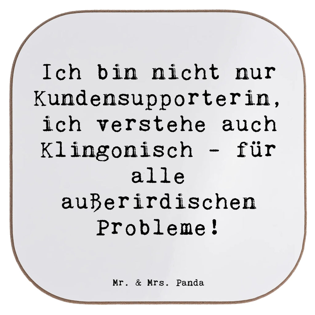 Square coaster Saying Ich bin nicht nur Kundensupporterin, ich verstehe auch Klingonisch - für alle außerirdischen Probleme! Untersetzer, Bierdeckel, Glasuntersetzer, Untersetzer Gläser, Getränkeuntersetzer, Untersetzer aus Holz, Untersetzer für Gläser, Korkuntersetzer, Untersetzer Holz, Holzuntersetzer, Tassen Untersetzer, Untersetzer Design, Beruf, Ausbildung, Jubiläum, Abschied, Rente, Kollege, Kollegin, Geschenk, Schenken, Arbeitskollege, Mitarbeiter, Firma, Danke, Dankeschön