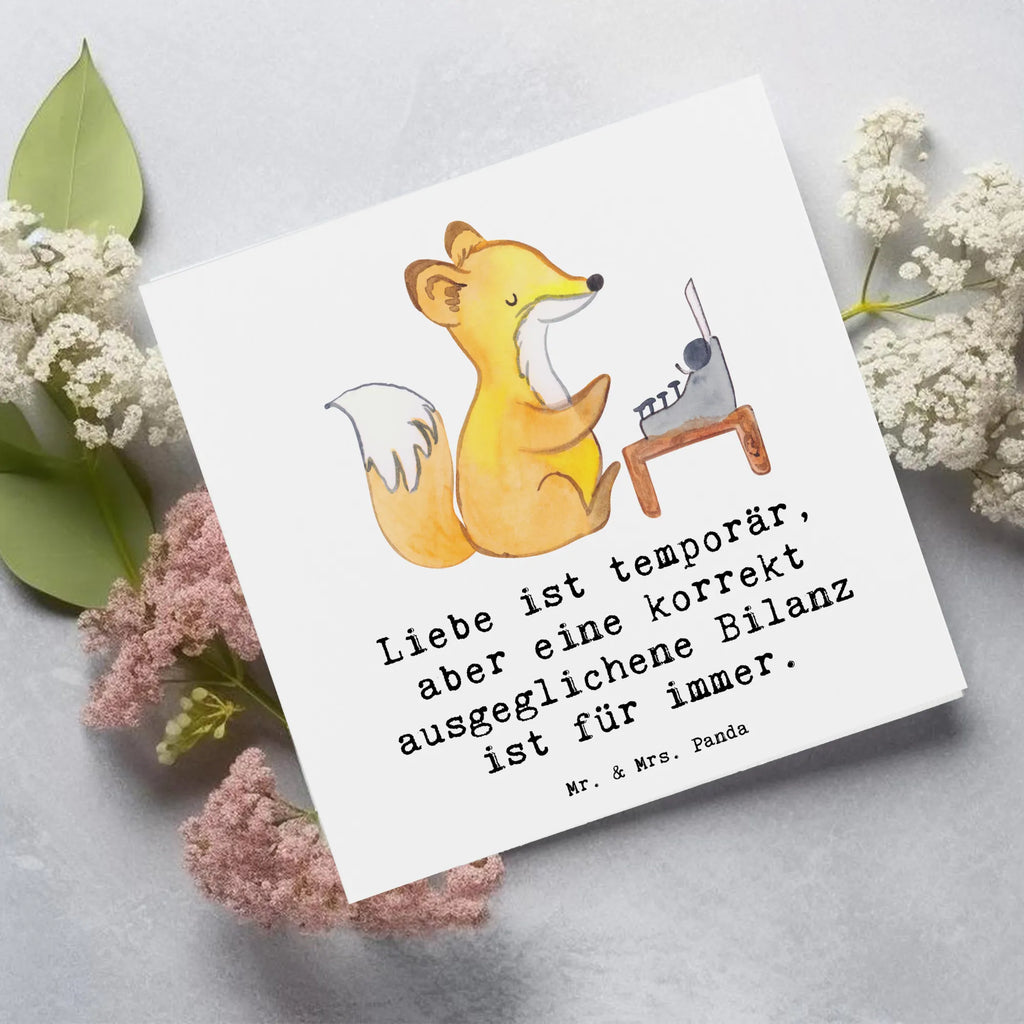 Deluxe Card Liebe ist temporär, aber eine korrekt ausgeglichene Bilanz ist für immer. Einladungskarte, Hochwertige Grußkarte, Hochwertige Klappkarte, Grußkarte, Geburtstagskarte, Hochzeitskarte, Klappkarte, Glückwunschkarte, Karte, Beruf, Ausbildung, Jubiläum, Abschied, Rente, Kollege, Kollegin, Geschenk, Schenken, Arbeitskollege, Mitarbeiter, Firma, Danke, Dankeschön