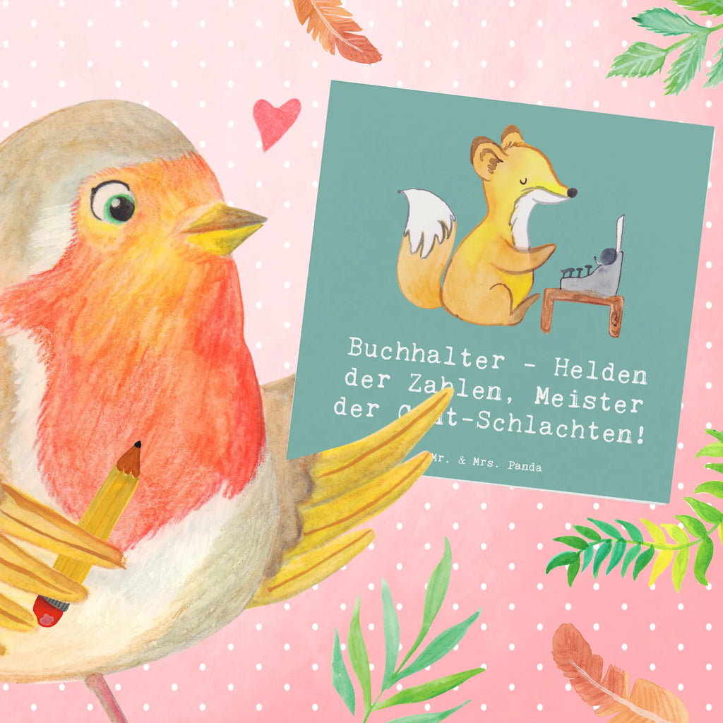 Deluxe Card Buchhalter - Helden der Zahlen, Meister der Cent-Schlachten! Karte, Hochwertige Grußkarte, Klappkarte, Einladungskarte, Hochzeitskarte, Hochwertige Klappkarte, Grußkarte, Glückwunschkarte, Geburtstagskarte, Beruf, Ausbildung, Jubiläum, Abschied, Rente, Kollege, Kollegin, Geschenk, Schenken, Arbeitskollege, Mitarbeiter, Firma, Danke, Dankeschön
